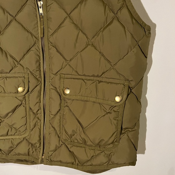 Jcrew Excursion Quilted Down Vest - Picture 3 of 4